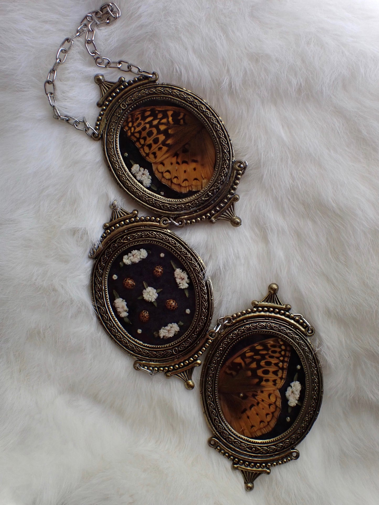 Trio Butterfly Wing Frame